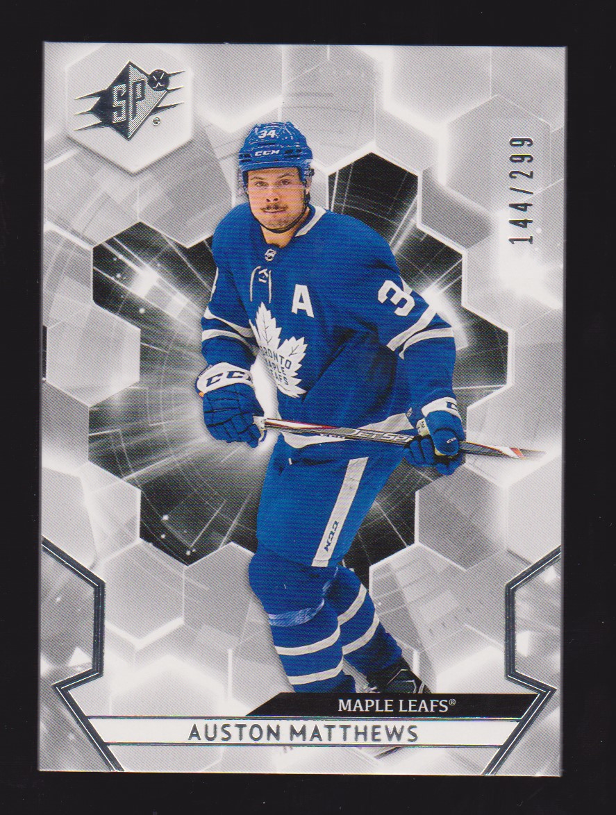 (image for) 2020-21 SPx #34 Auston Matthews 144/299